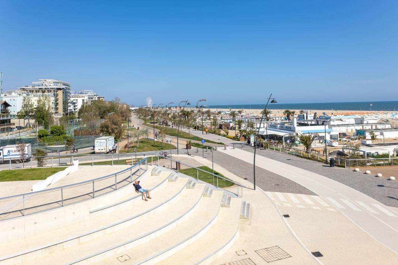 Romantico Open Space A 3Min Dalla Spiaggia - Homeunity Rimini Zewnętrze zdjęcie